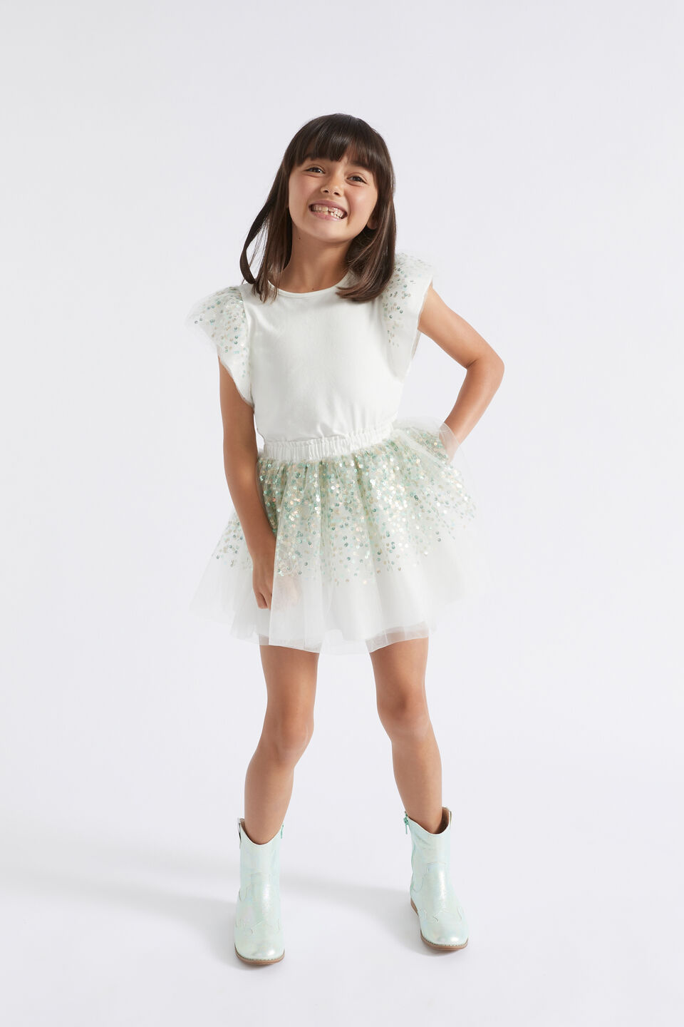 Party Sequin Tutu  Canvas