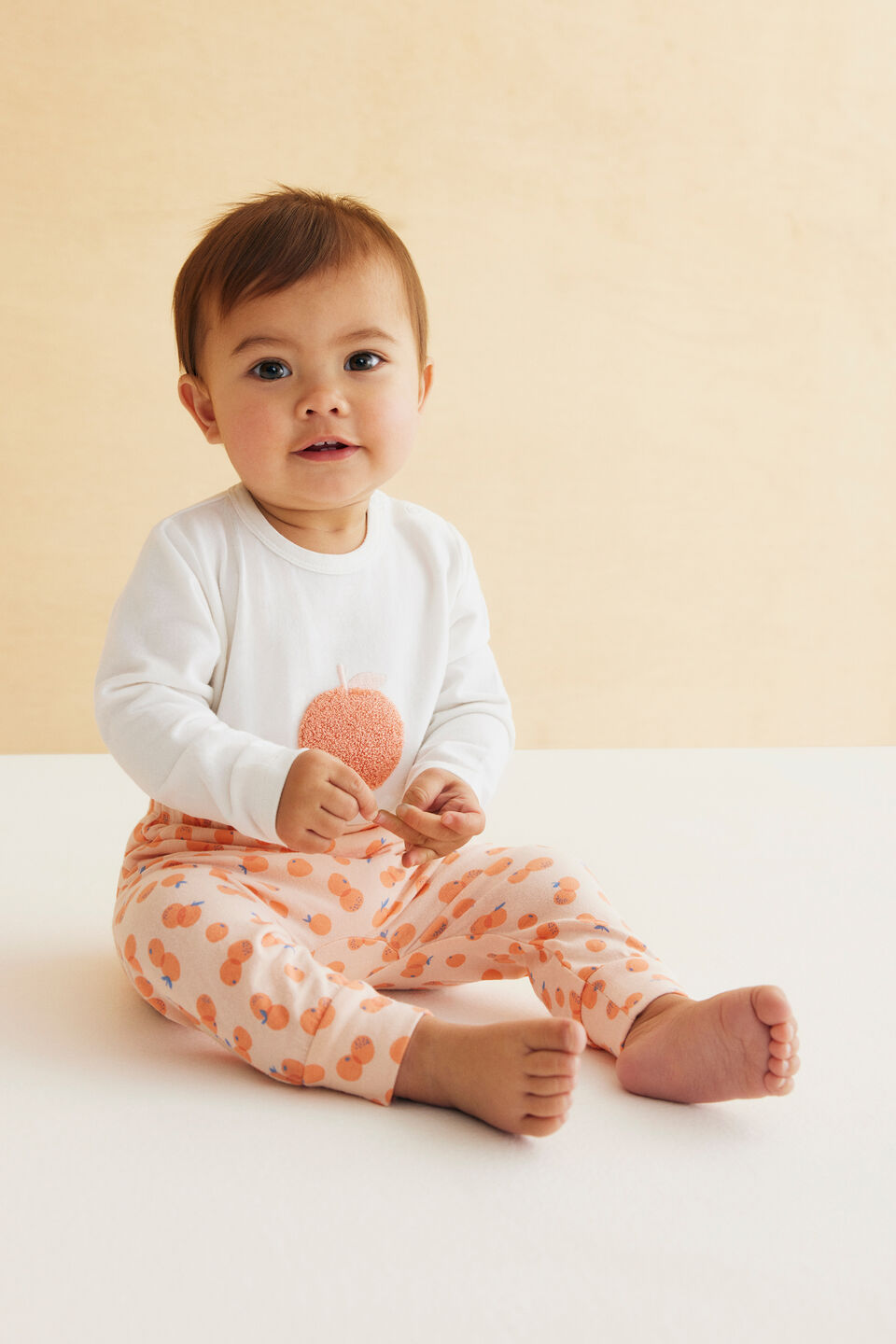 Orange Bodysuit  Canvas