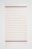 Cotton Turkish Towel  Black  hi-res