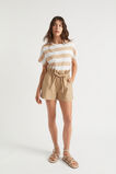 Stripe Batwing Tee  Light Chestnut Stripe  hi-res
