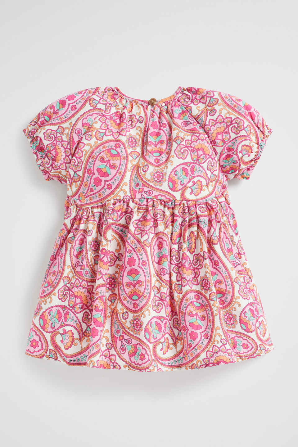 Paisley Dress  Fuchsia