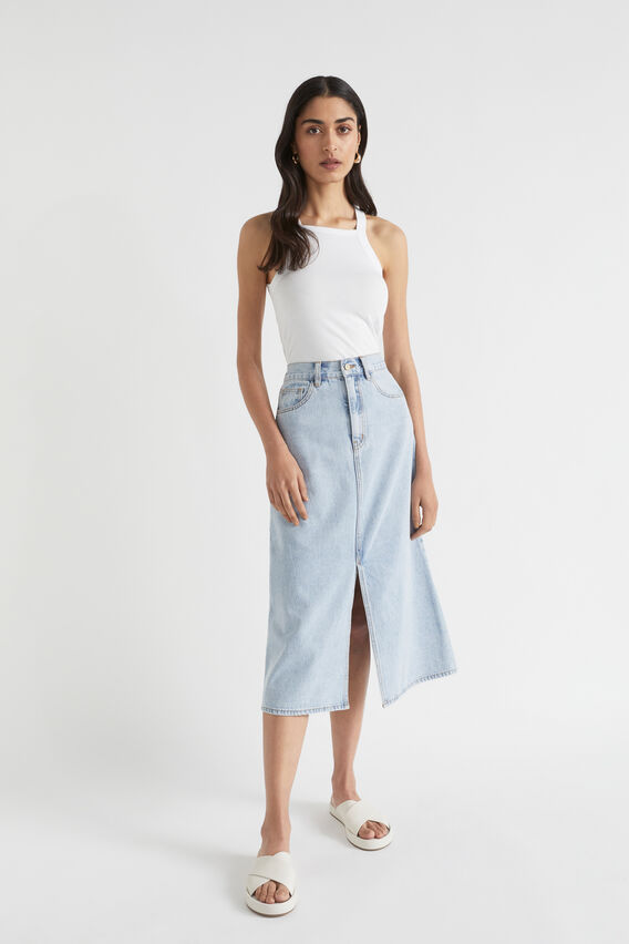Cut Away Tank  Whisper White  hi-res