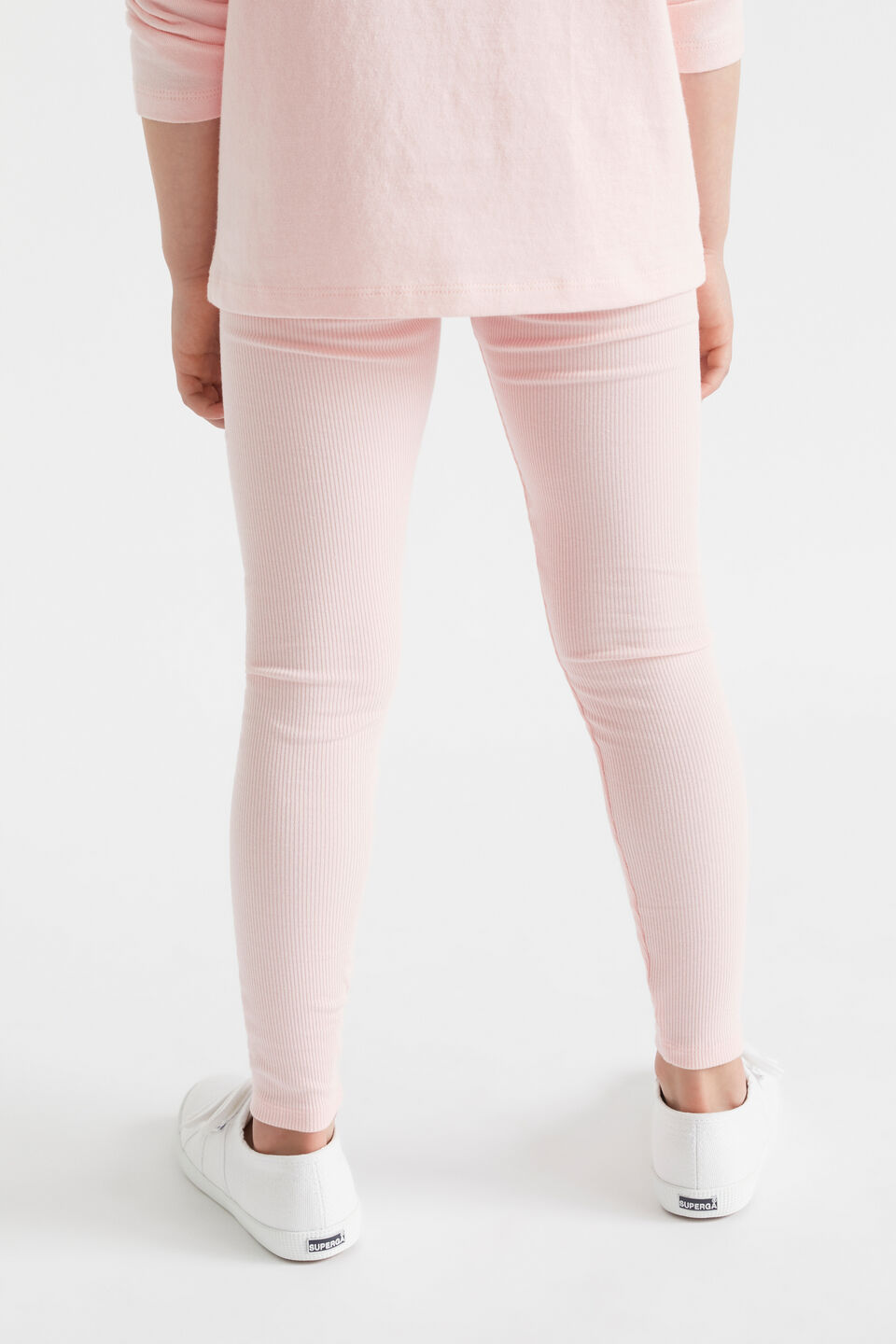 Core Rib Legging  Dusty Rose