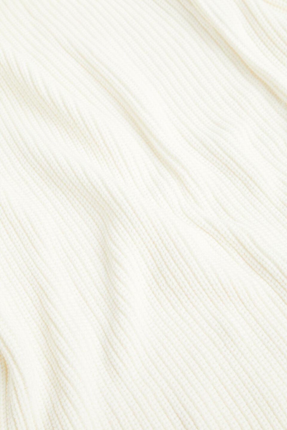 Wool Knit Gilet  Cream