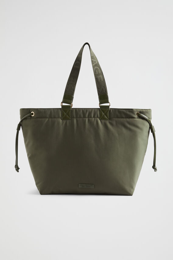 Heritage Logo Tote  Dark Fern  hi-res