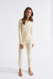 Embroidered Rib PJ  Chai  hi-res