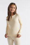 Embroidered Rib PJ  Chai  hi-res