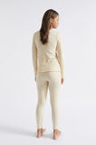 Embroidered Rib PJ  Chai  hi-res