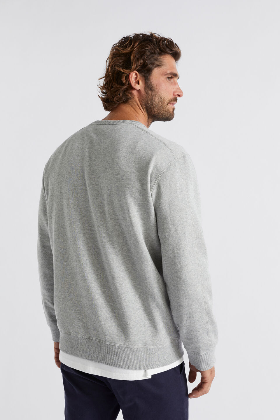 Crewneck Sweatshirt  Grey Marle