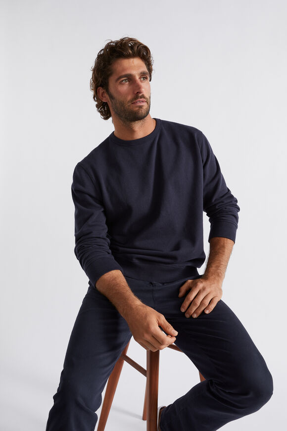 Crewneck Sweatshirt  Midnight Blue  hi-res