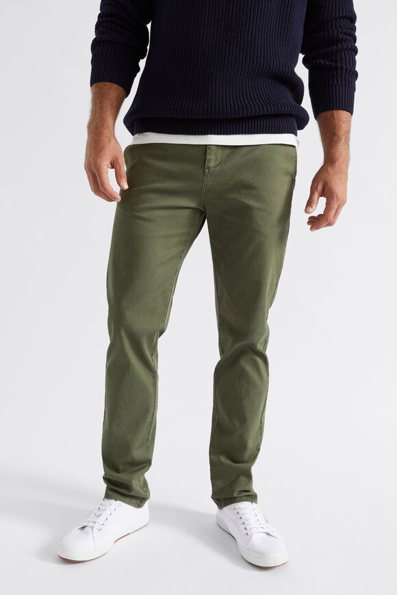 Slim Chino  Dark Khaki  hi-res
