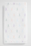 Bunny Tail Stretchy Wrap  Snow Marle  hi-res