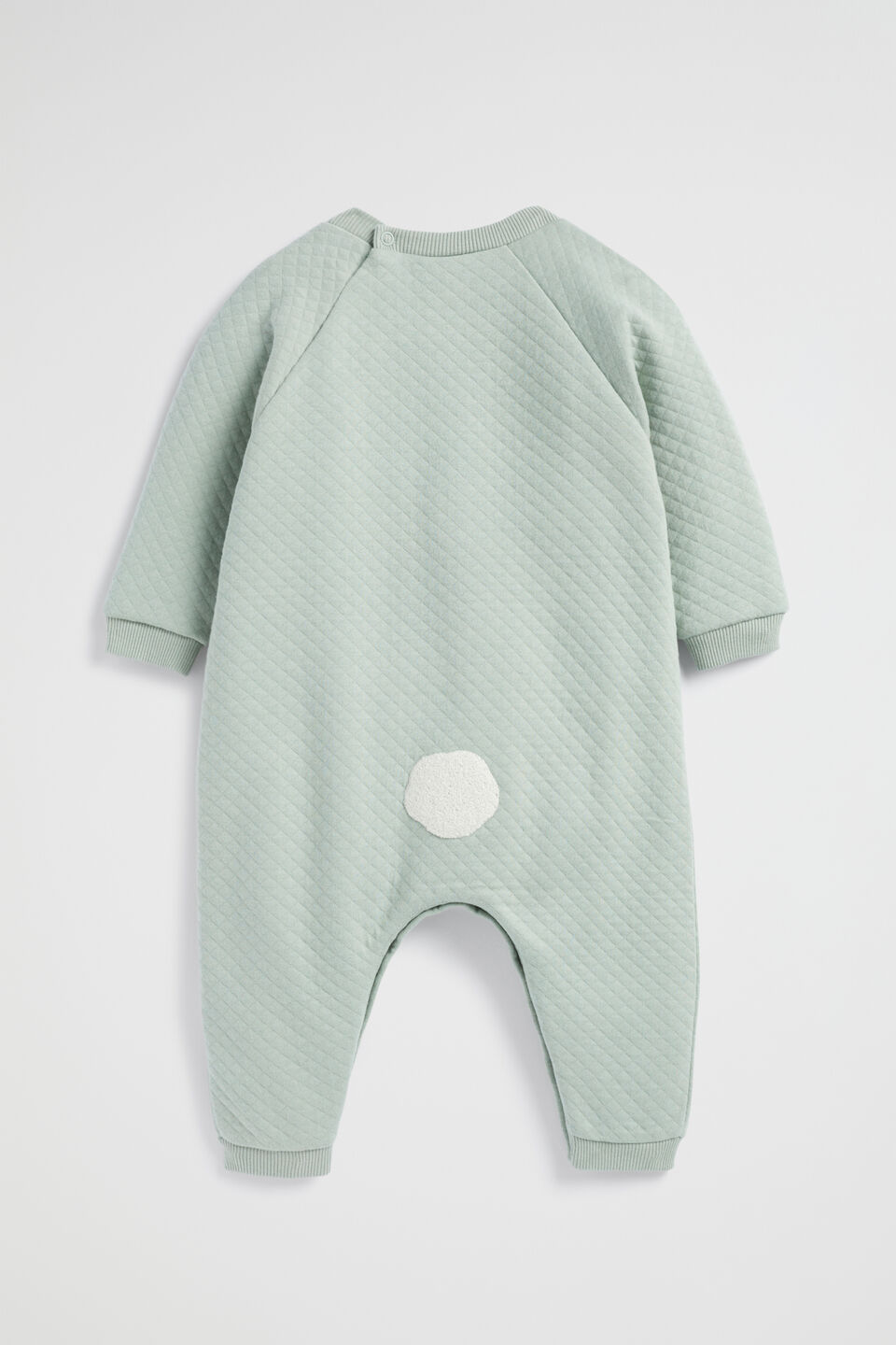 Quilted Bunny Jumpsuit  Sage
