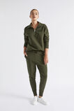 Heritage Logo Terry Trackpant  Dark Fern  hi-res