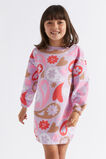Oversize Paisley Dress  Orchid  hi-res