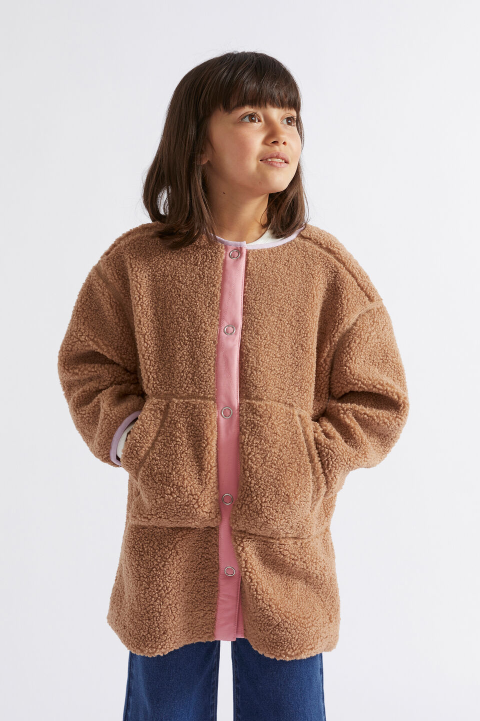 Sherpa Overcoat  Cappuccino