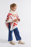 Retro Flower Poncho  Multi  hi-res