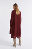 Mohair Blend Rib Cardigan  Sangria Marle  hi-res