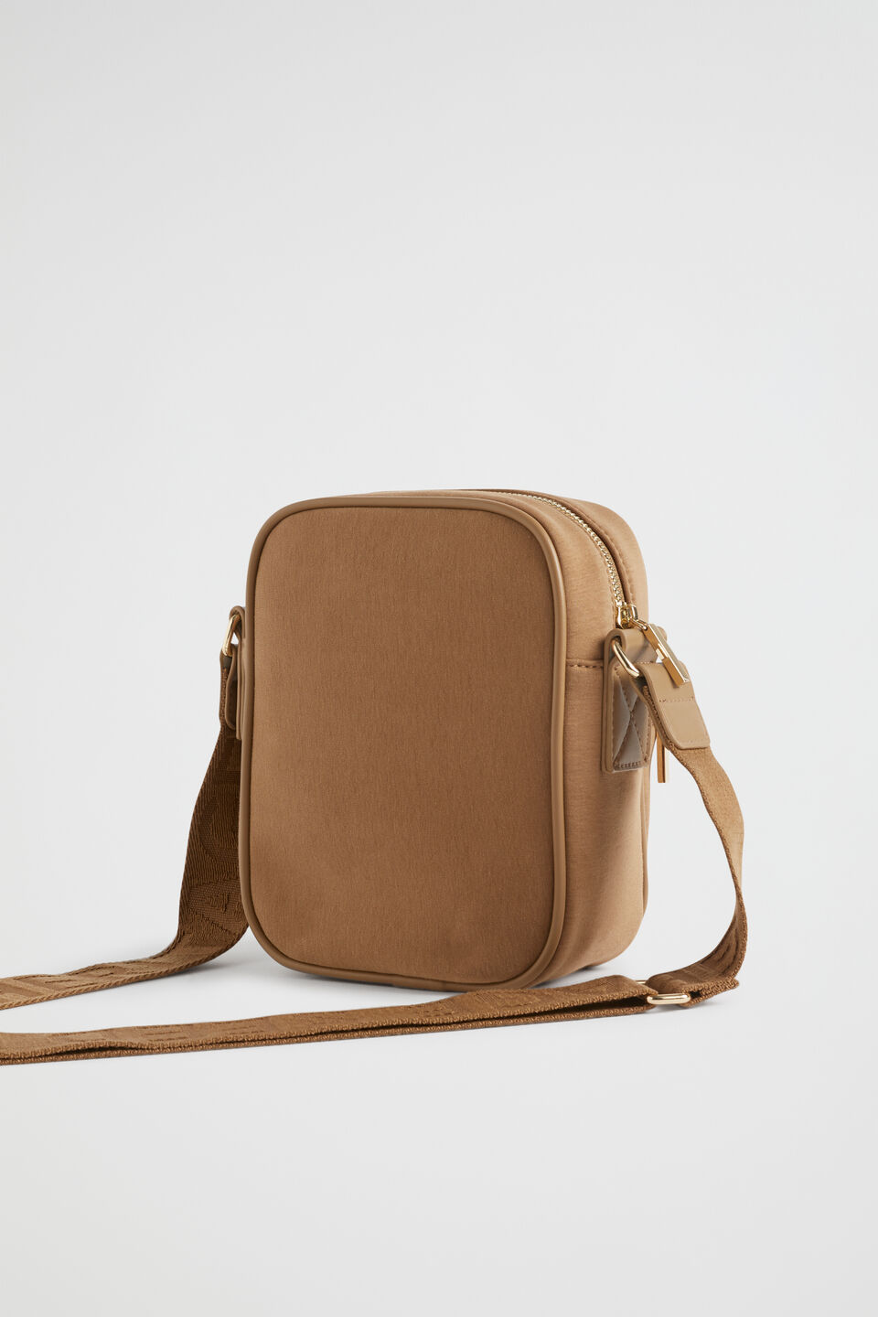 Logo Jersey Camera Bag  Deep Brass