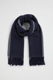 Colour Block Scarf  Midnight Sky Multi  hi-res
