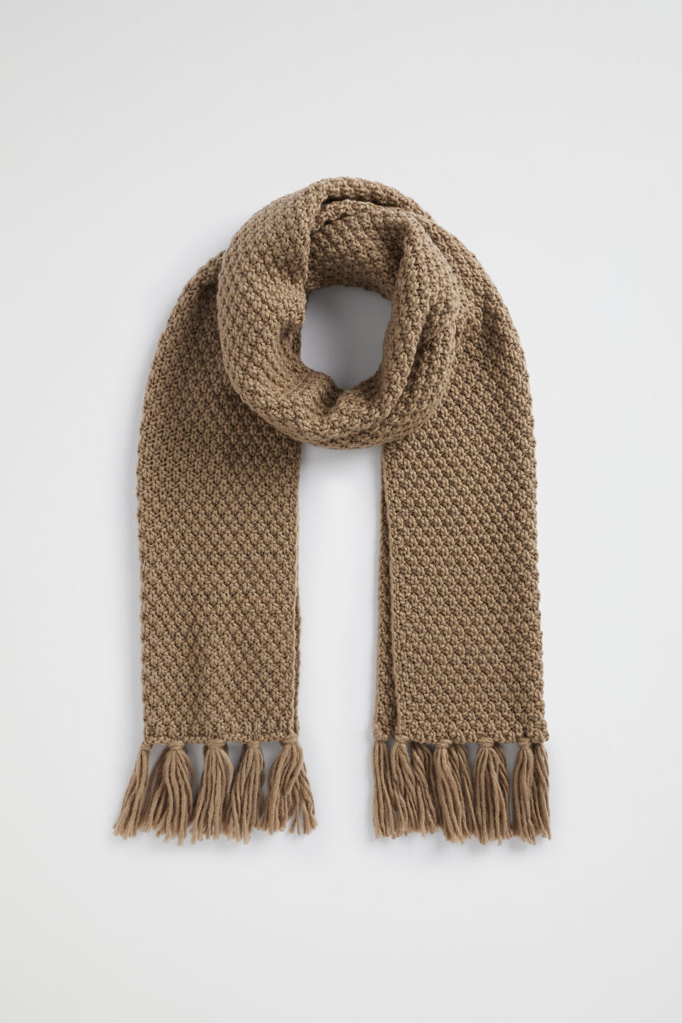 Hand Knit Scarf  Hazel