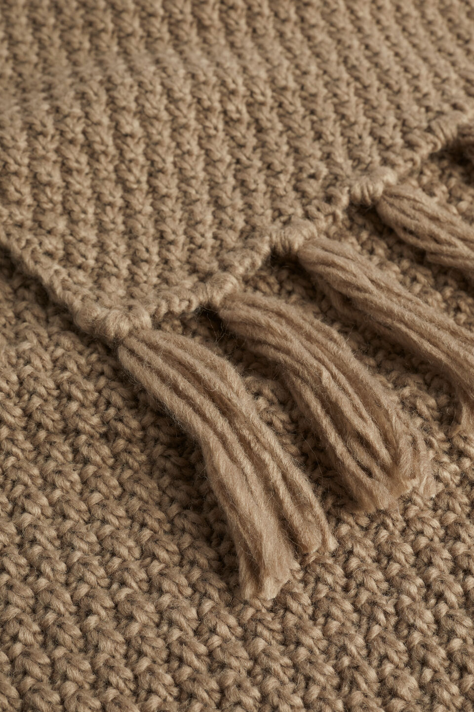 Hand Knit Scarf  Hazel