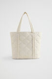 Quilted Tote  Vanilla Cream  hi-res