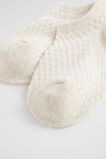 Jacquard Sneaker Sock  Oatmeal  hi-res