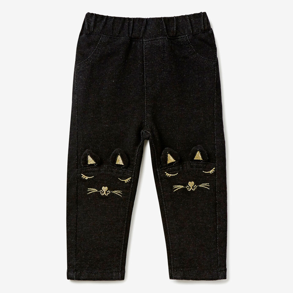 Kitty Knee Jeans  