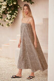 Linen Maxi Dress  Leopard  hi-res