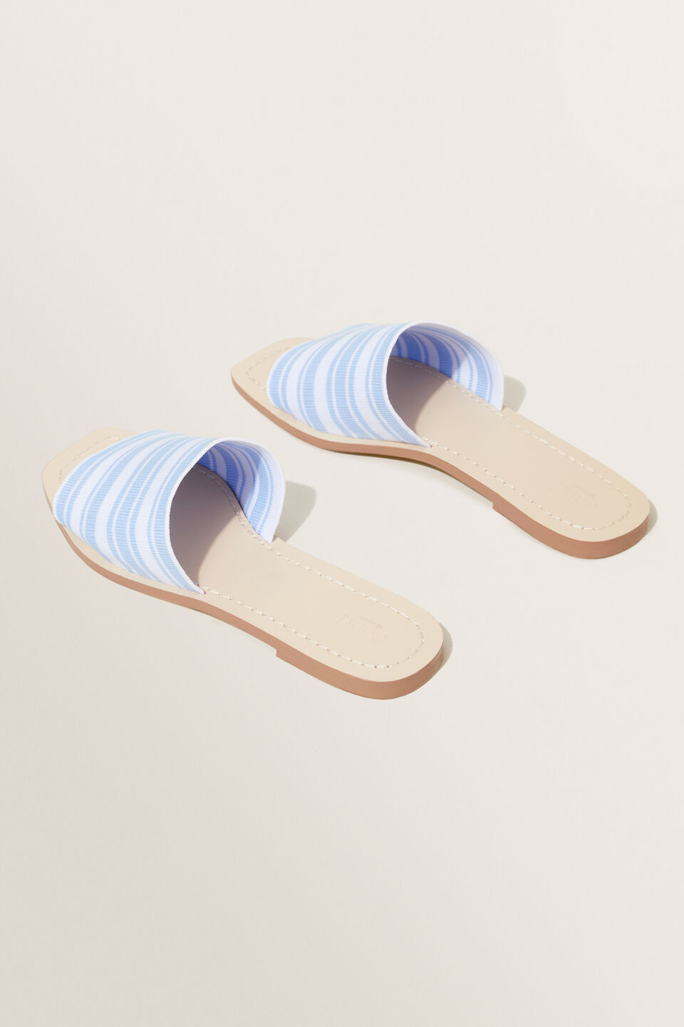 Stella Knitted Slide  Clear Sky Multi