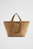 Seed Logo Jersey Overnight Bag  Deep Brass  hi-res