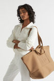 Seed Logo Jersey Overnight Bag  Deep Brass  hi-res