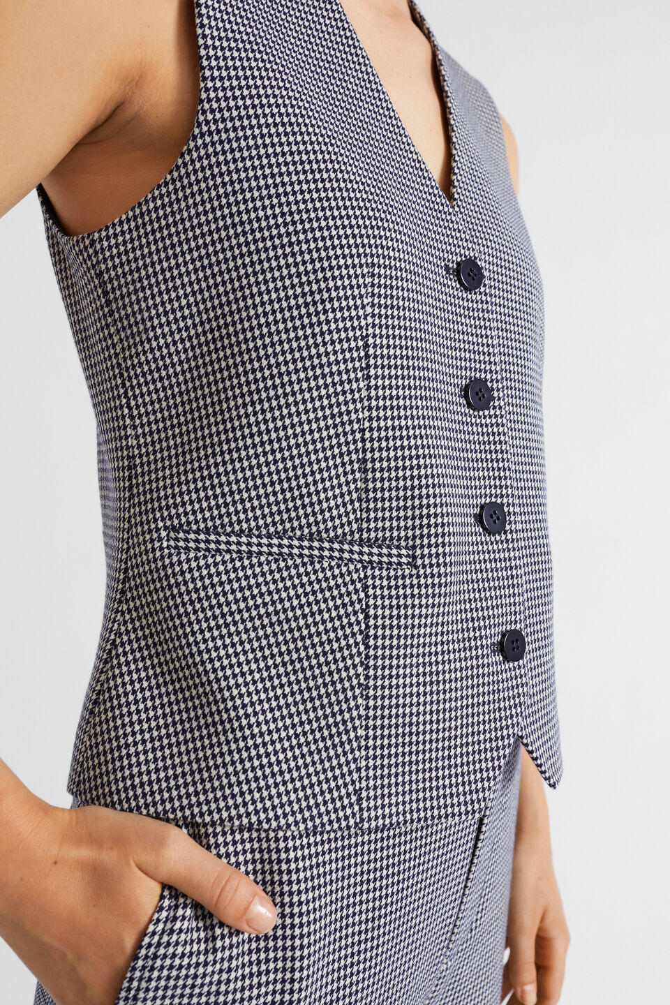 Houndstooth Vest Seed Heritage
