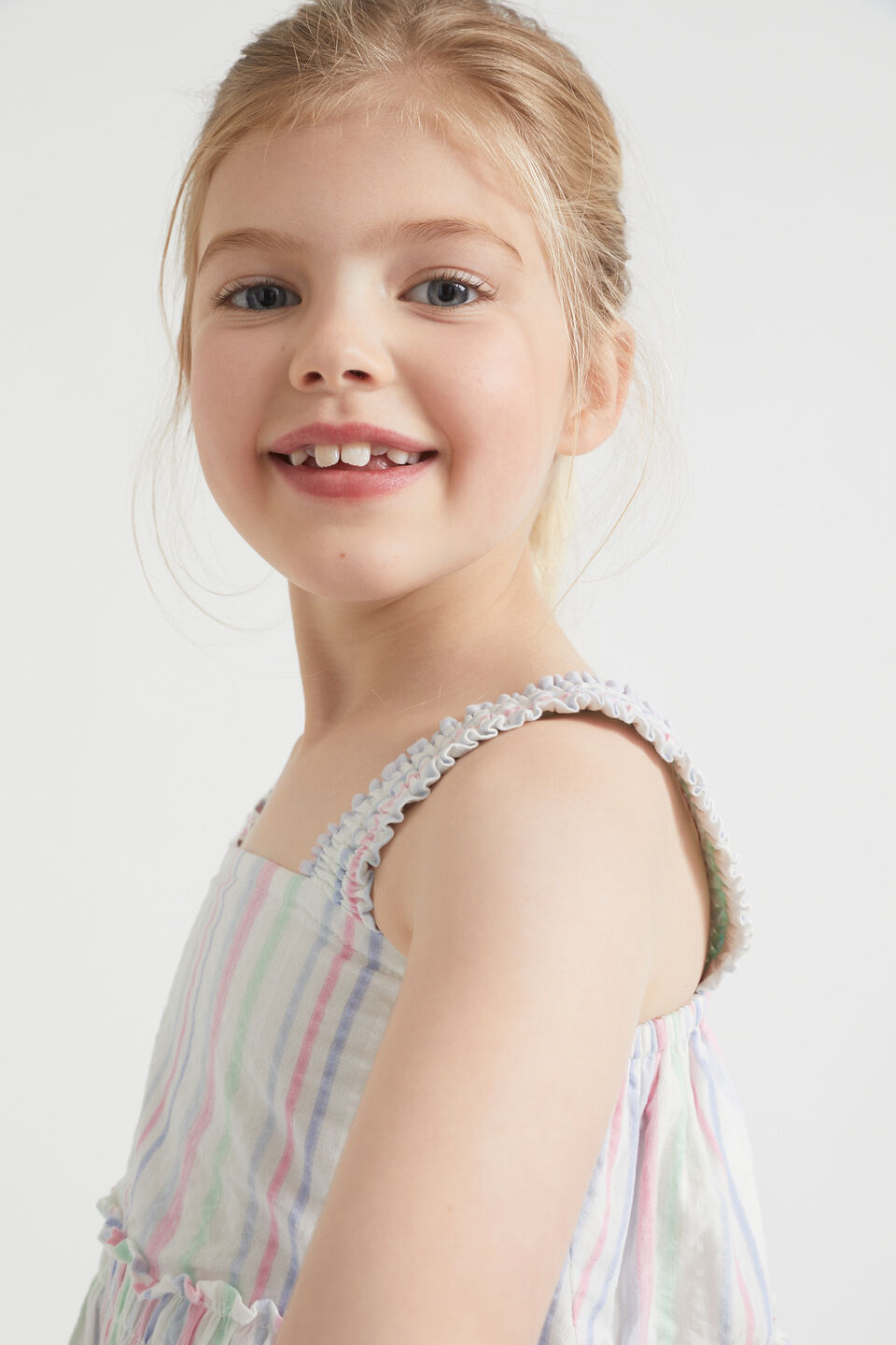 Seersucker Smocked Dress | Seed Heritage