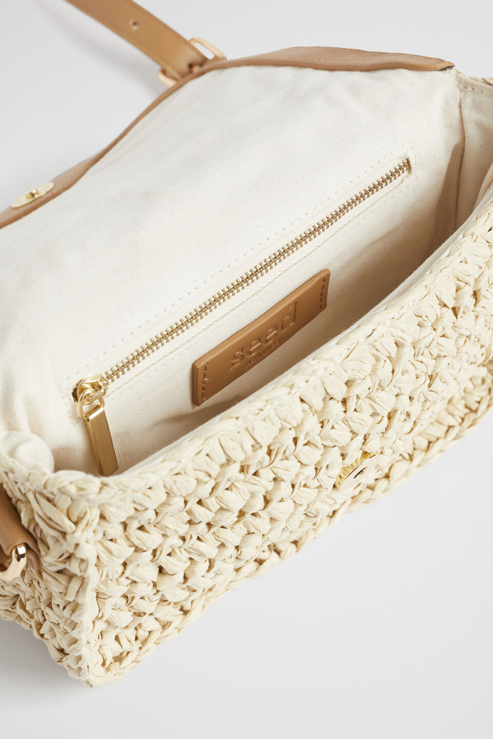 Straw Cross Body Bag Seed Heritage