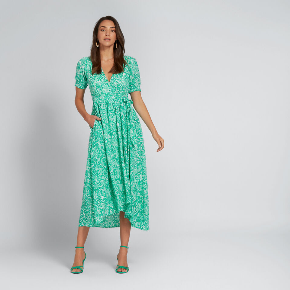 Floral Wrap Dress Seed Heritage