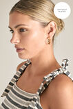 Fine Large Diamante Hoops  9  hi-res