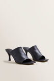 Kelly Leather Mule  Black  hi-res