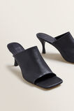 Kelly Leather Mule  Black  hi-res
