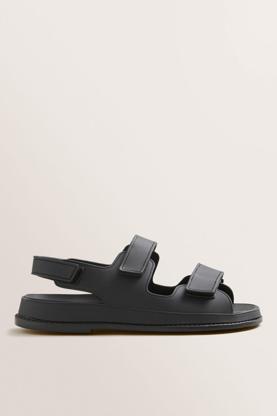 Jelly Footbed  Black