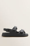 Jelly Footbed  Black  hi-res