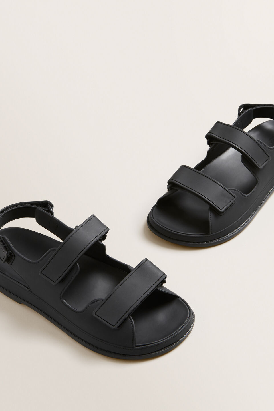 Jelly Footbed  Black