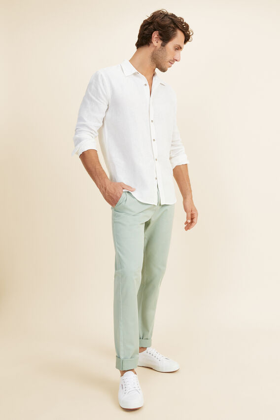Mens Slim Chino  Iceberg Green  hi-res