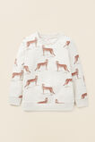 Leopard Sweat  Frost Marle  hi-res