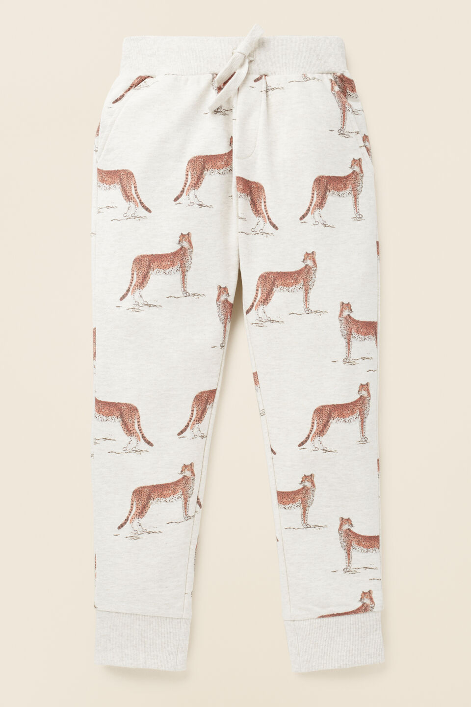 Leopard Trackpant  Frost Marle