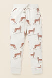 Leopard Trackpant  Frost Marle  hi-res