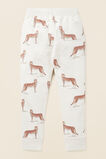 Leopard Trackpant  Frost Marle  hi-res