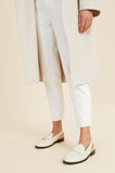 Monique Leather Slingback Loafer  French Vanilla  hi-res