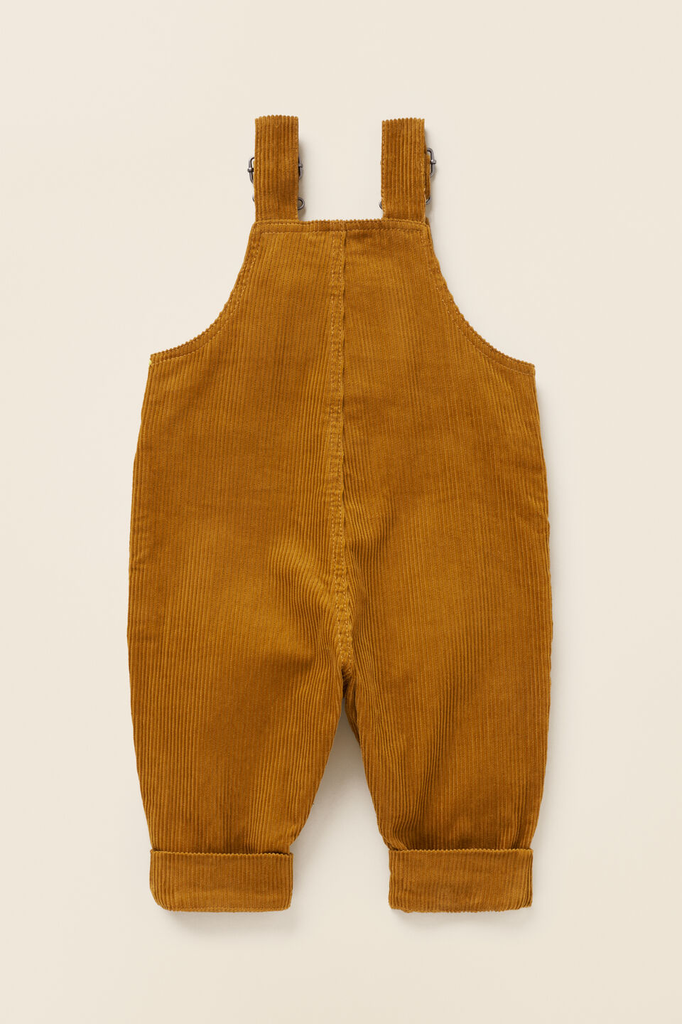 Cord Buckle Overall  Honey Oak